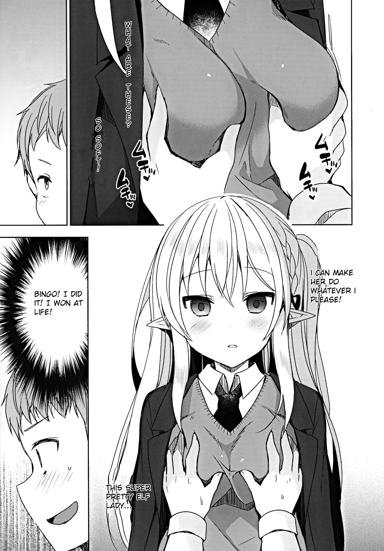 Hentai Manga Comic-My Hypno Sex Life With An Elf Senpai-Read-9